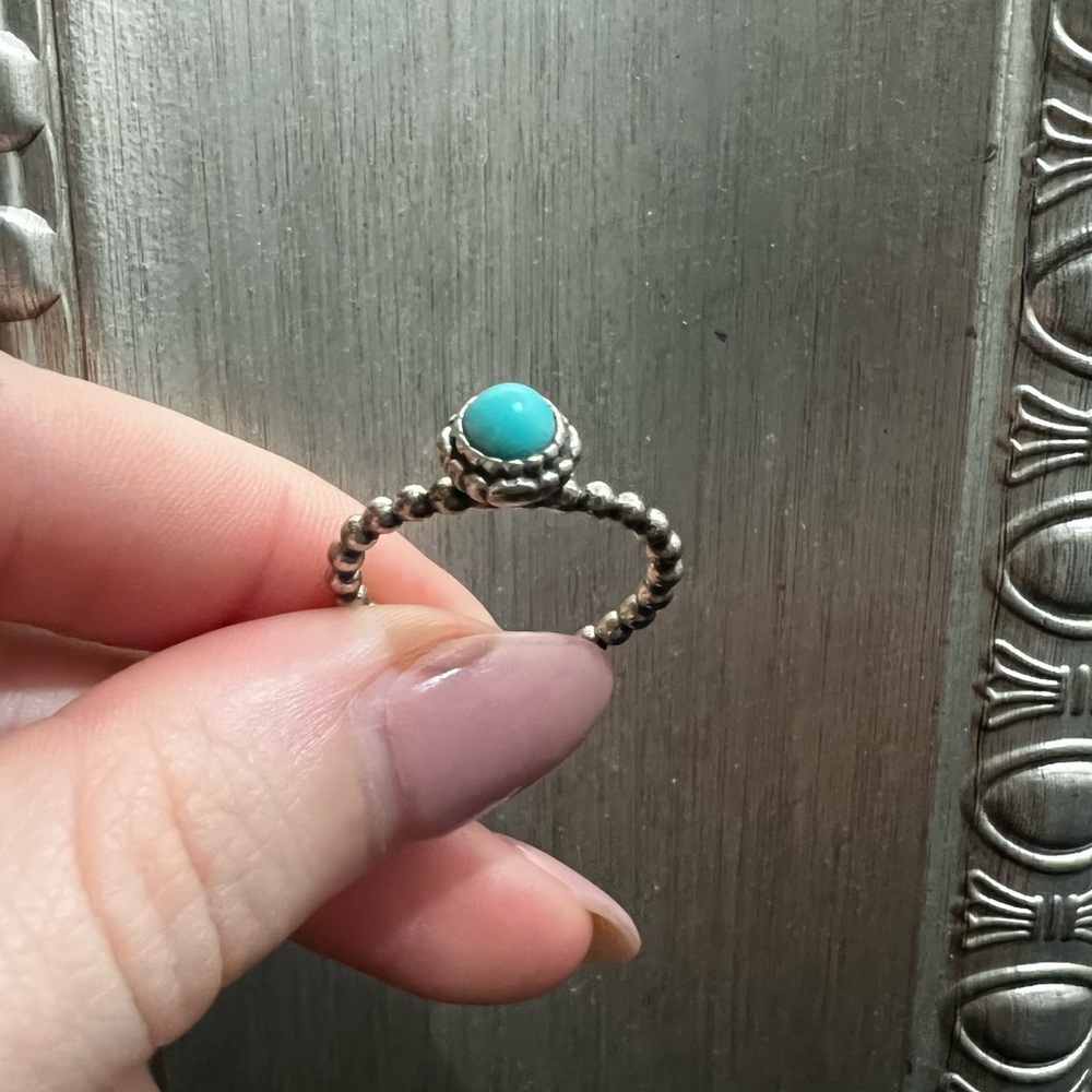 Pandora December Birthstone Ring